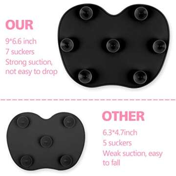 Ranphykx Silicon Makeup Brush Cleaning Mat - Portable Tool