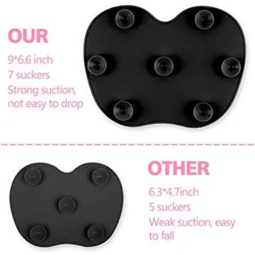 Ranphykx Silicon Makeup Brush Cleaning Mat - Portable Tool