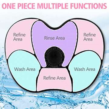 Ranphykx Silicon Makeup Brush Cleaning Mat - Portable Tool