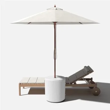 Stylish Veradek Umbrella Side Table for Outdoor Use