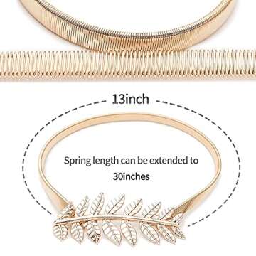 4Pack Curtain Tiebacks Aluminum Alloy Spring Design Curtain Holdback Leaf Carving Design Curtain Tie...