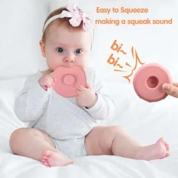 Miawow 6 Pcs Stacking Rings - Soft Educational Baby Toy