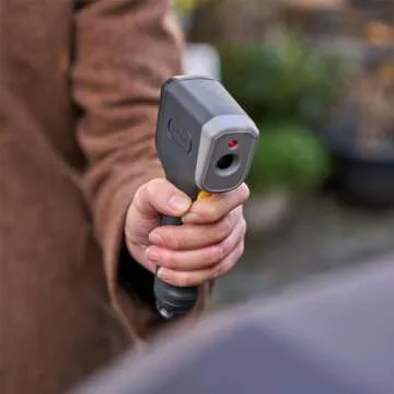 Ooni Digital Infrared Thermometer - Instand Read Digital Thermometer with LCD Display, IR Thermometer for Indoor and Outdoor Cooking, Barbecue Thermometer, Laser Thermometer