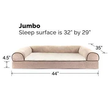 Furhaven Orthopedic Dog Bed - Comfort for Large Dogs