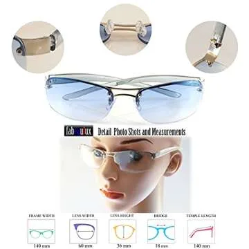 FBL Wrap Sunglasses A217 - Lightweight UV Protection
