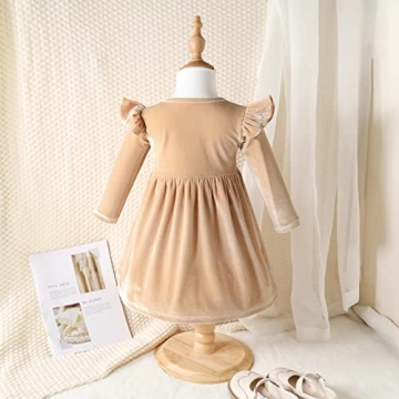 Toddler Velvet Tutu Dress for Christmas & Parties