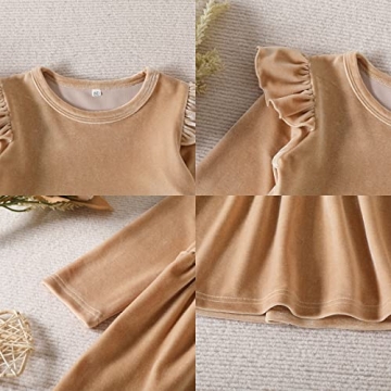 Toddler Velvet Tutu Dress for Christmas & Parties