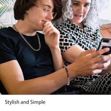 VOHIVI Son Bracelet Inspirational Gifts for Son,Valentines Day Gifts Jewelry for Son,Morse Code Bracelets with Warm Message Card,Adjustable Handmade Mens Beaded Bracelets