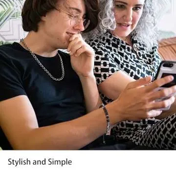 VOHIVI Son Bracelet Inspirational Gifts for Son,Valentines Day Gifts Jewelry for Son,Morse Code Bracelets with Warm Message Card,Adjustable Handmade Mens Beaded Bracelets