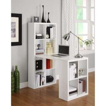 Ameriwood Home London Hobby Desk, White