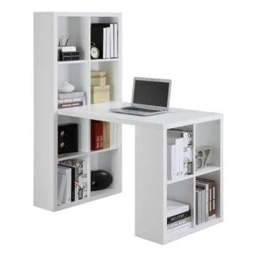 Ameriwood Home London Hobby Desk, White