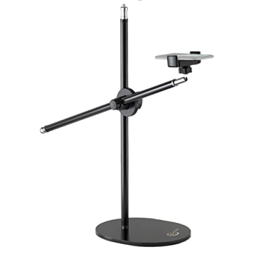 CAOGE Overhead Phone Stand: Adjustable Mount for Live Streaming & More