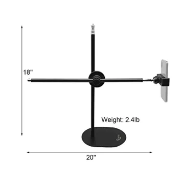 CAOGE Overhead Phone Stand for Filming and Crafting