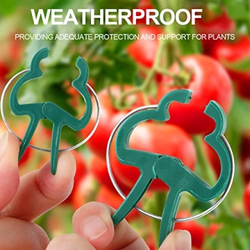 Yinghezu 120 Pcs Plant Support Clips for Climbing Vines