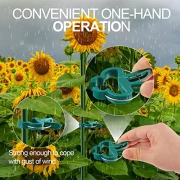 Yinghezu 120 Pcs Plant Support Clips for Climbing Vines