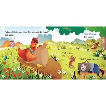 Little Red Hen Board Book: Engaging Story for Kids