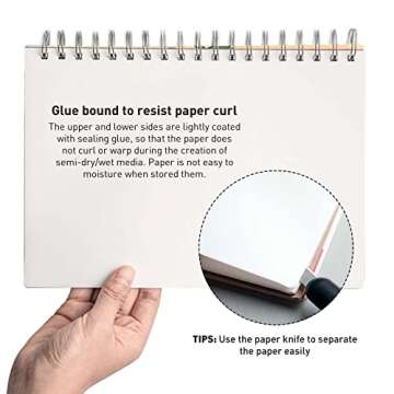 HIMI Gouache Pad - 50 Sheets Mixed Media Art Pad