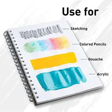 HIMI Gouache Pad - 50 Sheets Mixed Media Art Pad
