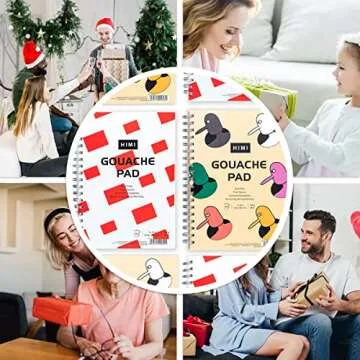 HIMI Gouache Pad - 50 Sheets Mixed Media Art Pad