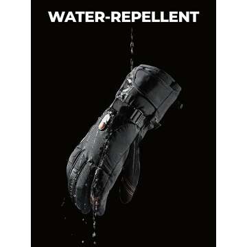 ORORO Heated Gloves for Skiing and Outdoors