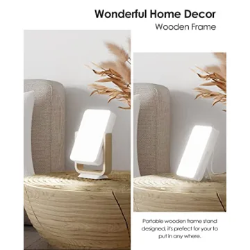 ALBINA Light Therapy Lamp - 10,000 Lux Mood Enhancer