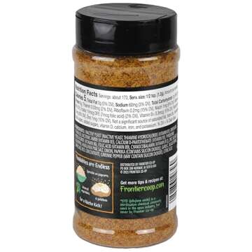 Frontier Nacho Spice Nutritional Yeast - Non-GMO & Kosher