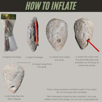 AIRCROW Wasp Out™ Fake Hornet's Nest Decoy Wasp Deterrent Outdoor Hanging Waterproof Material