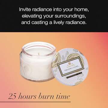 Voluspa Panjore Lychee Candle - Clean Burning Elegance