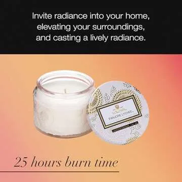Voluspa Panjore Lychee Candle - Clean Burning Elegance