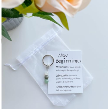 Crystal Keychain Gift for New Beginnings