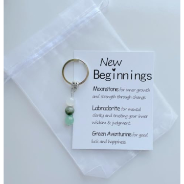 Crystal Keychain Gift for New Beginnings