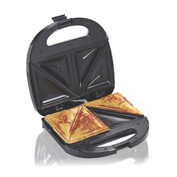 Hamilton Beach Electric Sealed Sandwich Maker - Quick & Convenient Cooking, Compact Design!