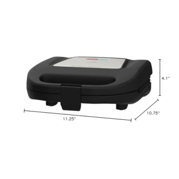 Hamilton Beach Electric Sandwich Maker for Fast Meals