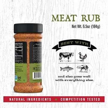 Rufus Teague - Award-Winning BBQ Rub for Perfect Grilling