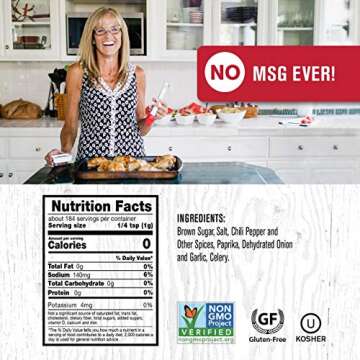 Rufus Teague Premium Meat Rub - 6.5oz BBQ Flavor