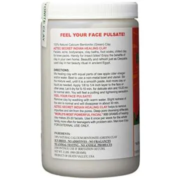 Aztec Secret: Indian Healing Bentonite Clay, 2 lb (2 pack)