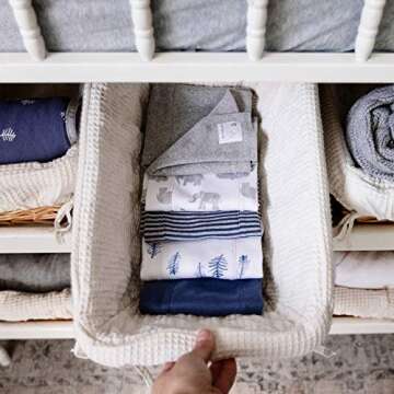 Burt's Bees Baby Organic Cotton Burp Cloths - 5 Pack