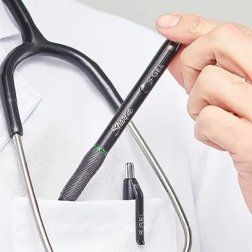 Sharpie S-Gel Bold Black Gel Pens 12 Count