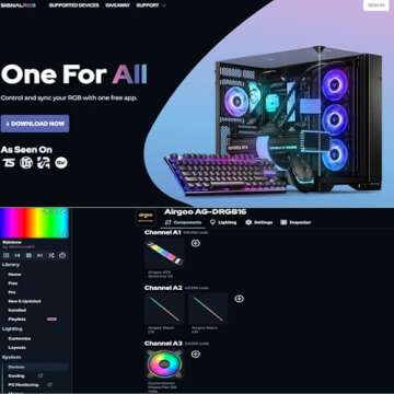 airgoo RGB Controller for 16 RGB Devices - SignalRGB Hub