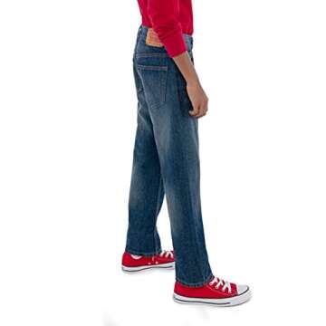 Levi's Boys' 505 Regular Fit Jeans, Roadie, 16