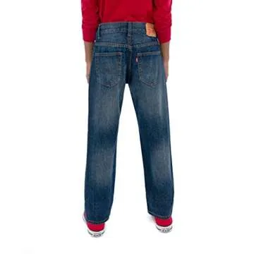 Levi's Boys' 505 Regular Fit Jeans, Roadie, 16