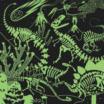 Glow in the Dark Dinosaurs Puzzle for Family Fun