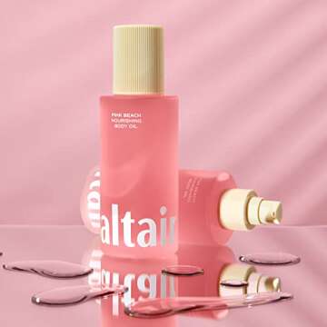 Saltair Pink Beach Body Oil Nourishing Moisturizer 2 Pack