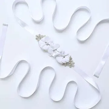 30 PCS Chiffon Flower Appliques for Crafts and Decor