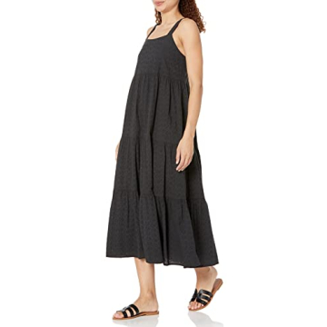 Stylish Drop Women's Britt Maxi Dress with Pockets and Adjustability