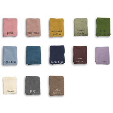 Custom Knit Baby Blanket with Name - Perfect Gift