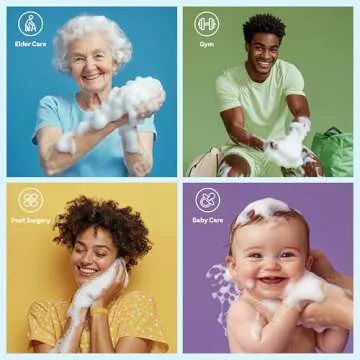 Scrubzz Bathing Wipes for Sensitive Skin - 25 Pack