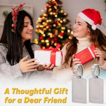 Travelambo Faux Leather Luggage Tags for Stylish Travel