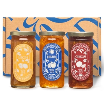 Marmalade Grove Gift Set - Handmade Fruity Delights in 10 oz Jars