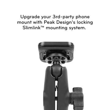 Peak Design Mobile 1" Ball Adapter Mount - Secure & Versatile